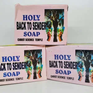 Holy Back to Sender Spiritual Soap.