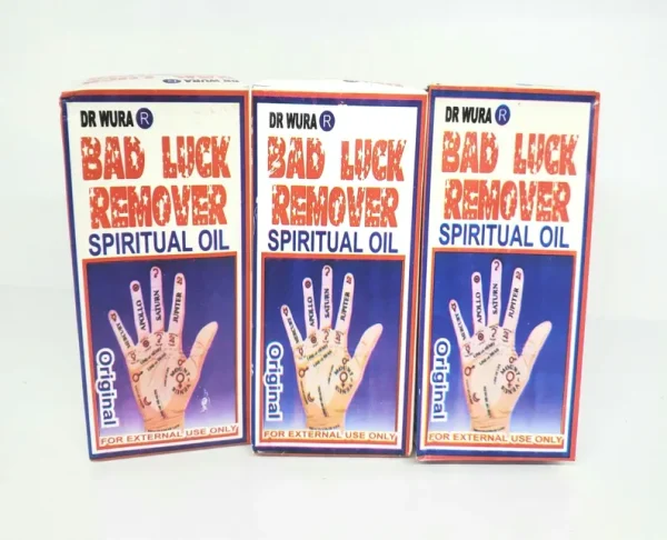 Bad Luck Remover Spiritual Oil.