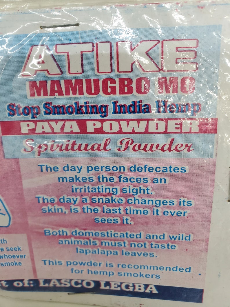 STOP SMOKING SPIRITUAL Powder.