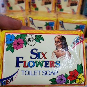 Six flowers Soap.