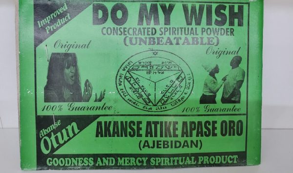 Do My Wish Consecrated Spiritual Powder.