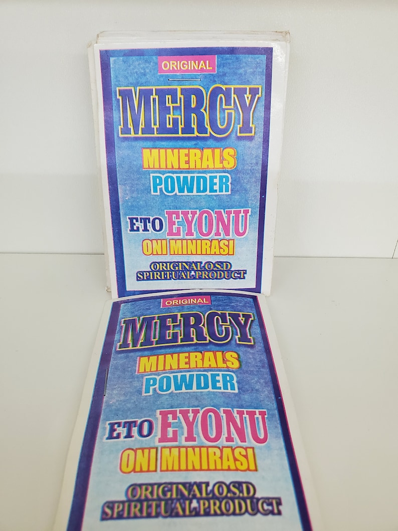Mercy Spiritual Herbs Powder.