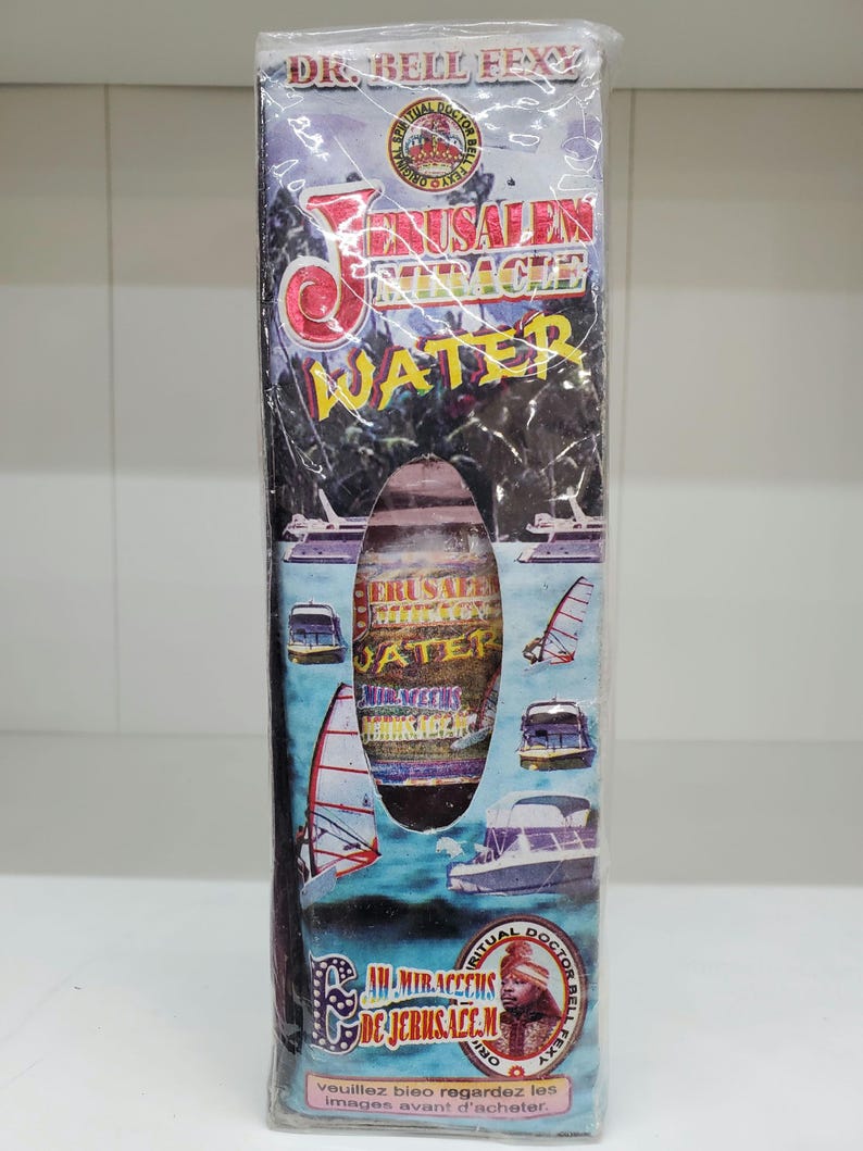 Jerusalem Miracle Water.