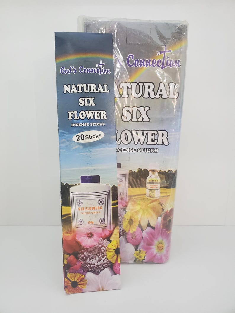 Natural Six Flower incense Sticks.