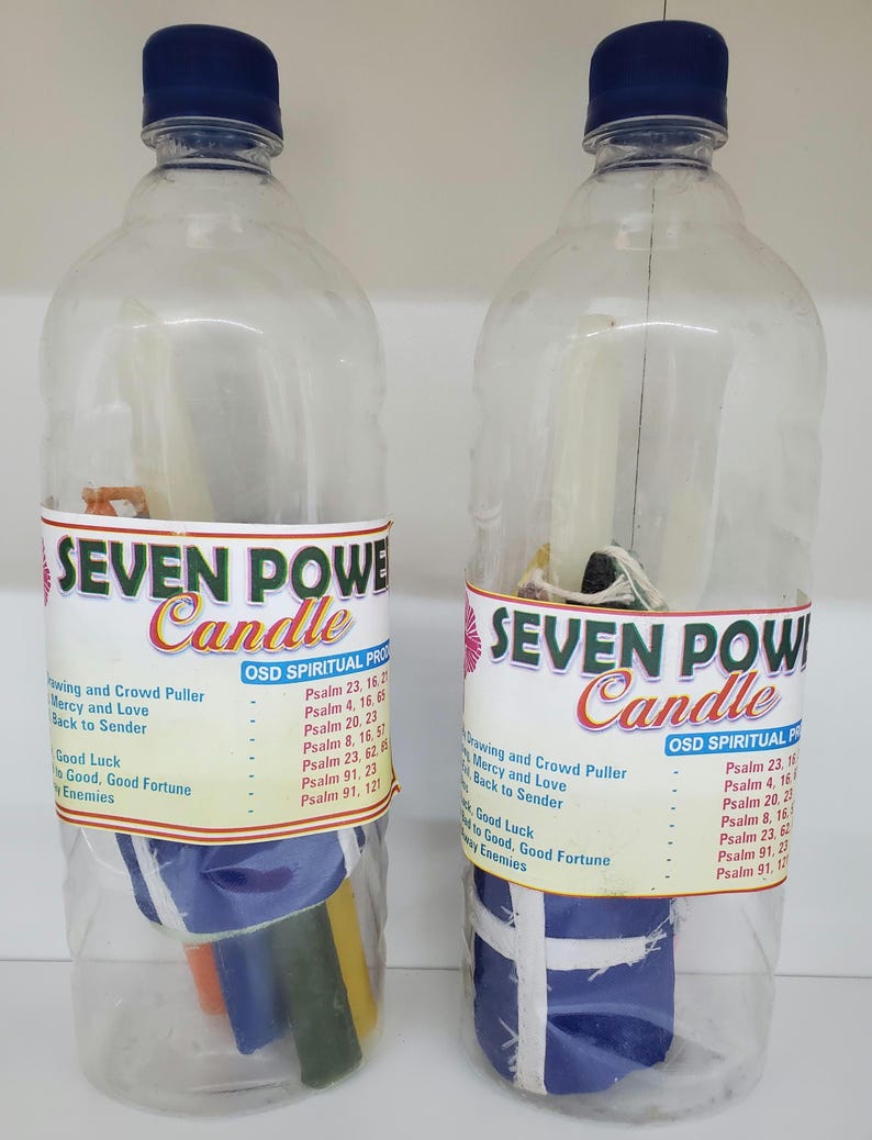 Seven Power Spiritual Candles.