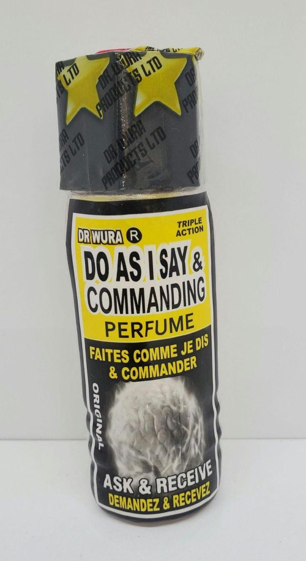 Do as I say & Commanding Perfume 150ml