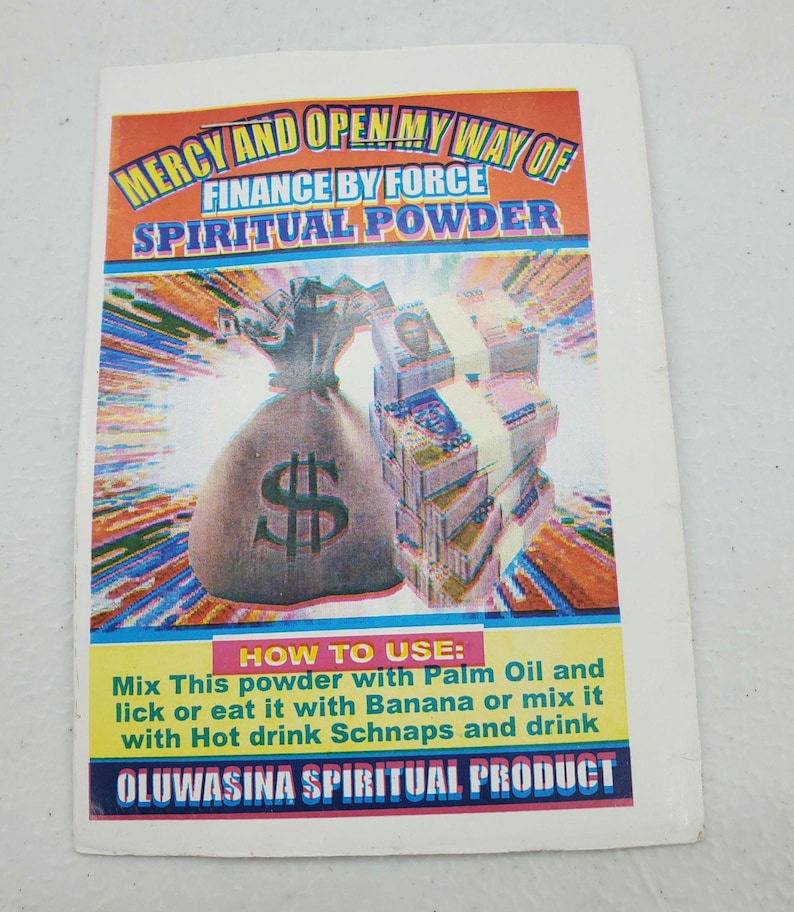 Mercy and Open My Way of Finance by Force Spiritual Powder.