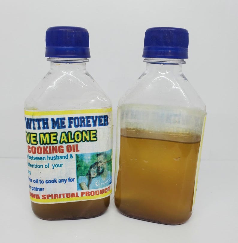 Stay with me forever, Love me Alone cooking oil.