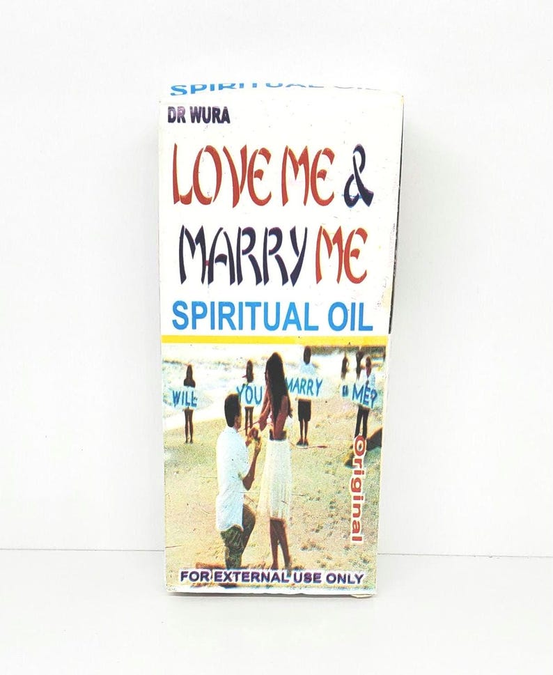 Love me and Marry me Spiritual oil.