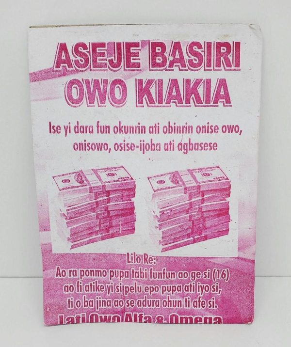 Quick Money Drawing herbs Powder.