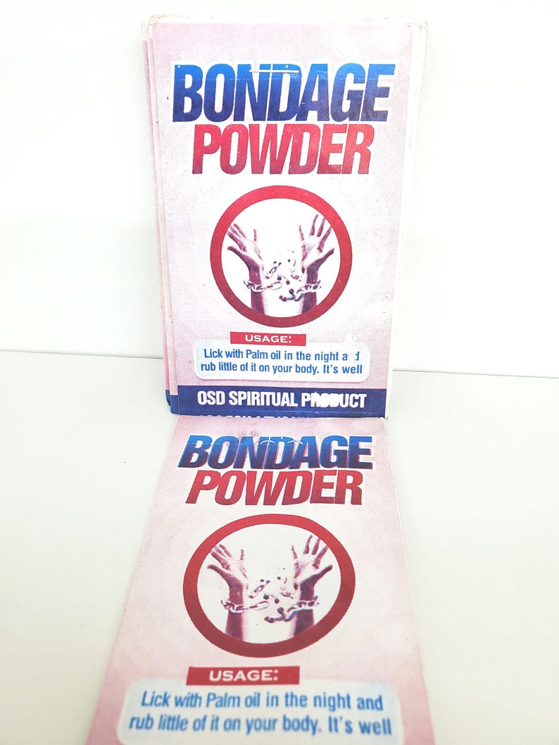 Bondage Breaker Powder (Atike Atude) Spiritual Herbs Powder.